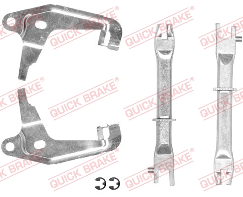 QUICK BRAKE Utánállító készlet, dobfék 10853004_QB